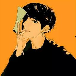 吃瓜简约头像男,男生头像新潮流